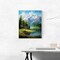 Mountain Paint By Numbers Kit For Adults Landscape Adult Paint By Number Kits Canvas Painting Kit For Beginner Adults' Paint-By-Number Kits Oil Painting Kits For Gift Home Wall Decor 16x20 Inch